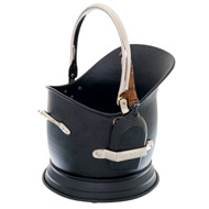 Chrome Handled Coal Bucket - Thumb 1