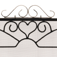 Chrome Topped Three Fold Fire Screen - Thumb 3