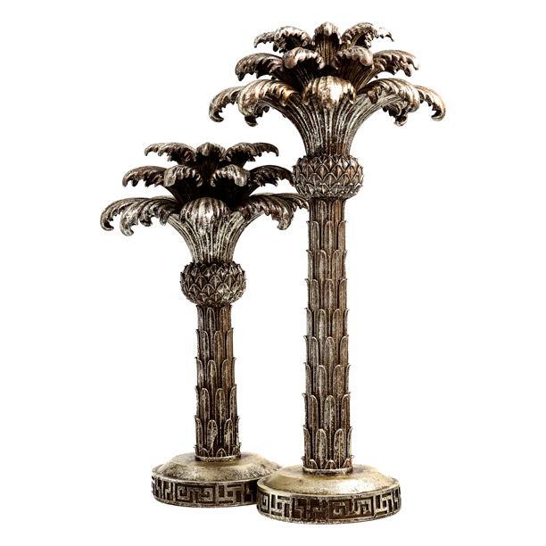 Ornamental Palm Tree Candle Holder - Thumb 2