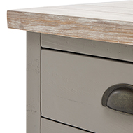 The Oxley Collection Three Drawer Bed Side - Thumb 3