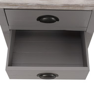 The Oxley Collection Three Drawer Bed Side - Thumb 5