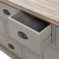 The Oxley Collection Nine Drawer Chest - Thumb 2