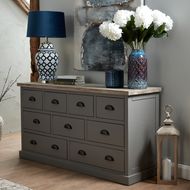 The Oxley Collection Nine Drawer Chest - Thumb 6