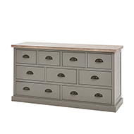 The Oxley Collection Nine Drawer Chest - Thumb 1