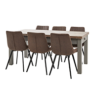 The Oxley Collection Dining Table With Two Drawers - Thumb 4