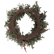 Mulberry And Pinecone Christmas Wreath - Thumb 2