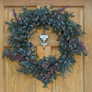 Mulberry And Pinecone Christmas Wreath - Thumb 4