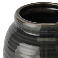 Seville Collection Navy Bulbous Vase - Thumb 2
