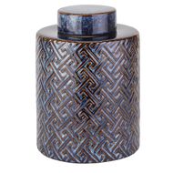 Seville Collection Large Indigo Azero Urn - Thumb 1