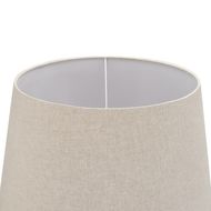 Delaney Grey Pineapple  Lamp With Linen Shade - Thumb 3