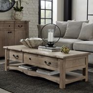 Copgrove Collection 2 Drawer Coffee Table - Thumb 5
