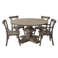 Copgrove Collection Round Pedestal Dining Table - Thumb 4