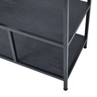 Large Black Multi Shelf Unit - Thumb 3