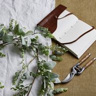 LED Winter Garland With Eucalyptus And Lambs Ear - Thumb 5