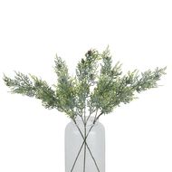 Frosted Pine Tall Stem With Pinecones - Thumb 5