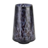 Black Dapple Tapered Vase - Thumb 1