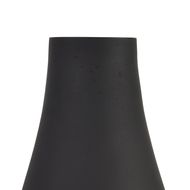 Black Tapered Glass Vase - Thumb 2