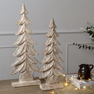 Carved Wood Christmas Tree - Thumb 4