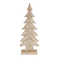 Carved Wood Large Christmas Tree - Thumb 1
