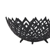 Black Cast Lattice Bowl - Thumb 2