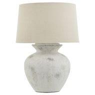 Downton Antique White Lamp - Thumb 1