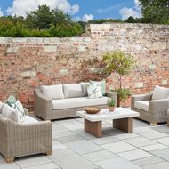 Capri Collection Outdoor Three Seater Sofa - Thumb 6