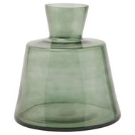 Smoked Sage Glass Large Ellipse Vase - Thumb 1