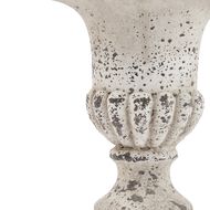 Fluted Stone Ceramic Urn - Thumb 3