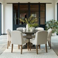 Compton Bouclé Dining Chair - Thumb 6