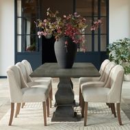 Compton Bouclé Dining Chair - Thumb 7