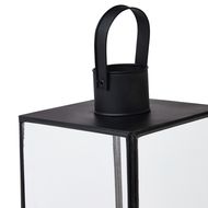 Flat Top Large Black Lantern - Thumb 2