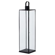 Flat Top Large Black Lantern - Thumb 1