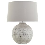 Tiber Large Stone Ceramic Lamp - Thumb 1