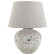 Regola Large Stone Ceramic Lamp - Thumb 1