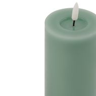 Luxe Collection Melt Effect 3x6 Sage LED Wax Candle - Thumb 2