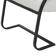 Boucle Ribbed Ark Chair - Thumb 7