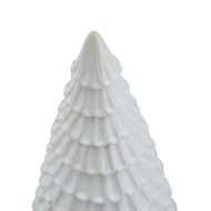 White Ceramic Fir Tree - Thumb 2