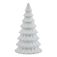 White Ceramic Fir Tree - Thumb 1