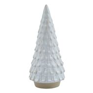 Snowy Ceramic Spruce Tree - Thumb 1