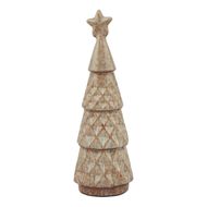 Beige Ceramic Tree With Star