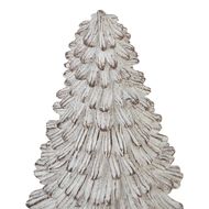 Small Snowy Fir Tree Sculpture - Thumb 2