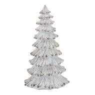 Small Snowy Fir Tree Sculpture - Thumb 1