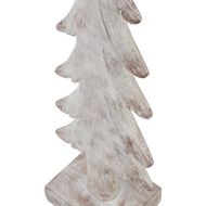 Large Snowy Forest Tree Sculpture - Thumb 2