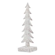 Medium Snowy Forest Tree Sculpture - Thumb 1