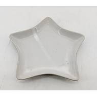 Medium White Ceramic Star Dish - Thumb 1