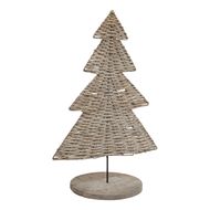 The Noel Collection Large Wicker Tree Ornament - Thumb 1