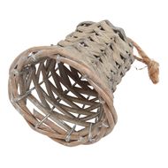 The Noel Collection Small Wicker Bell Decoration - Thumb 2