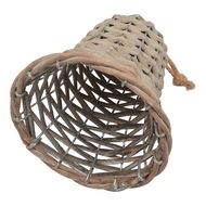 The Noel Collection Medium Wicker Bell Decoration - Thumb 2