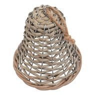 The Noel Collection Medium Wicker Bell Decoration - Thumb 3