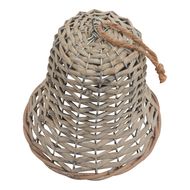 The Noel Collection Large Wicker Bell Decoration - Thumb 2